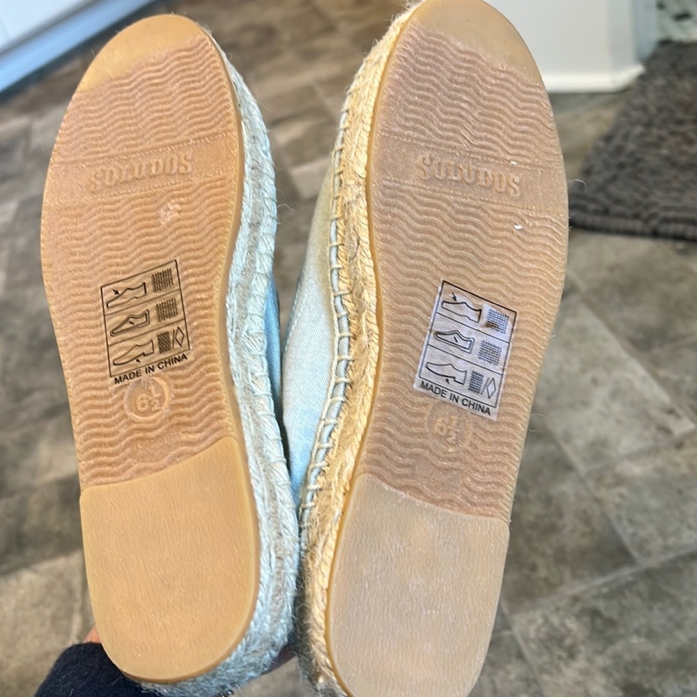 💥BOGO💥 Soludos Women's PINATA Slip-on. Shoe Size 6.5 EUC but more like size 6 - Picture 6 of 9